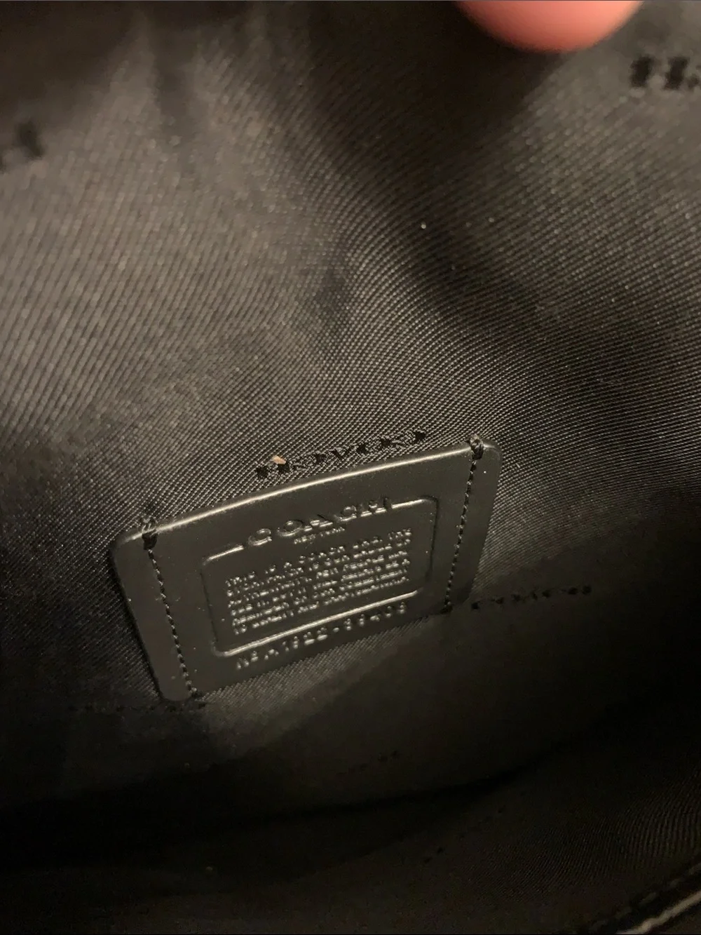 Coach classic leather